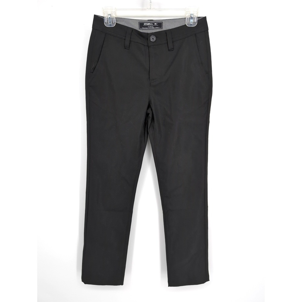 O'Neill Hybrid Pants Black Modern Fit Hyperdry Stretch Mens 28